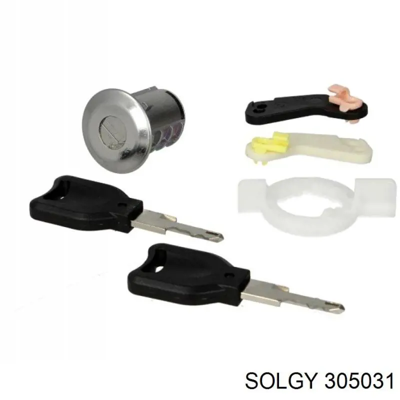 Ручка двері бічної/зсувної зовнішня права 305031 Solgy