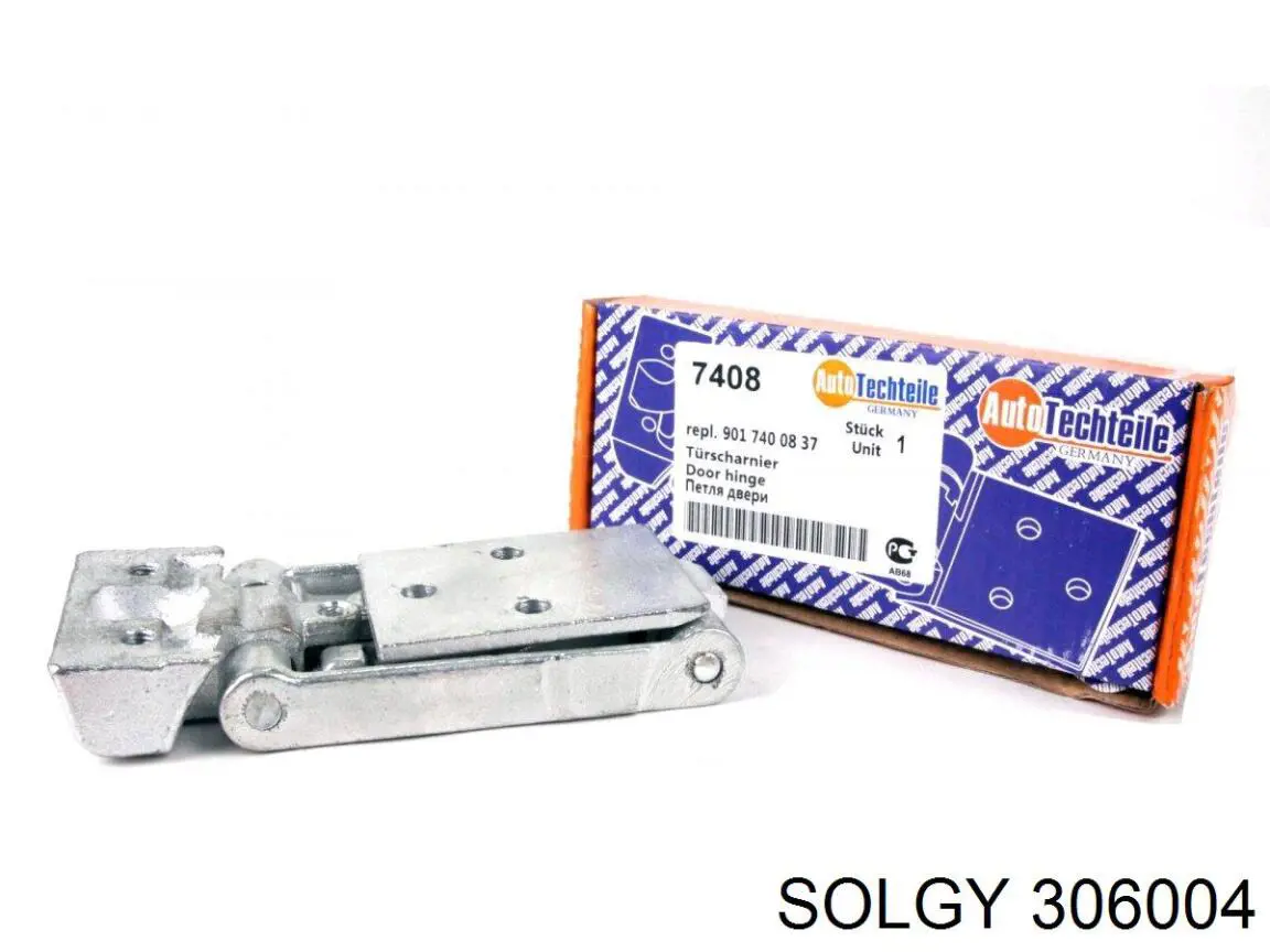 306004 Solgy петля задньої (двостулкової двері, ліва верхня)