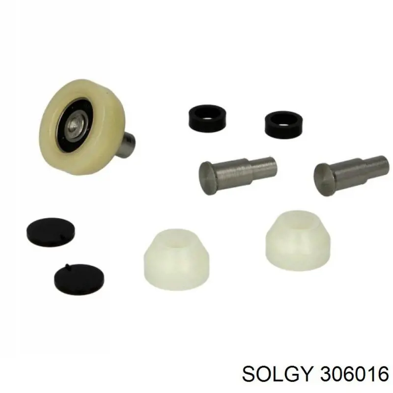 Ролик двері бічної/зсувної, правий нижній Solgy 306016 ціна, від 11.04 USD