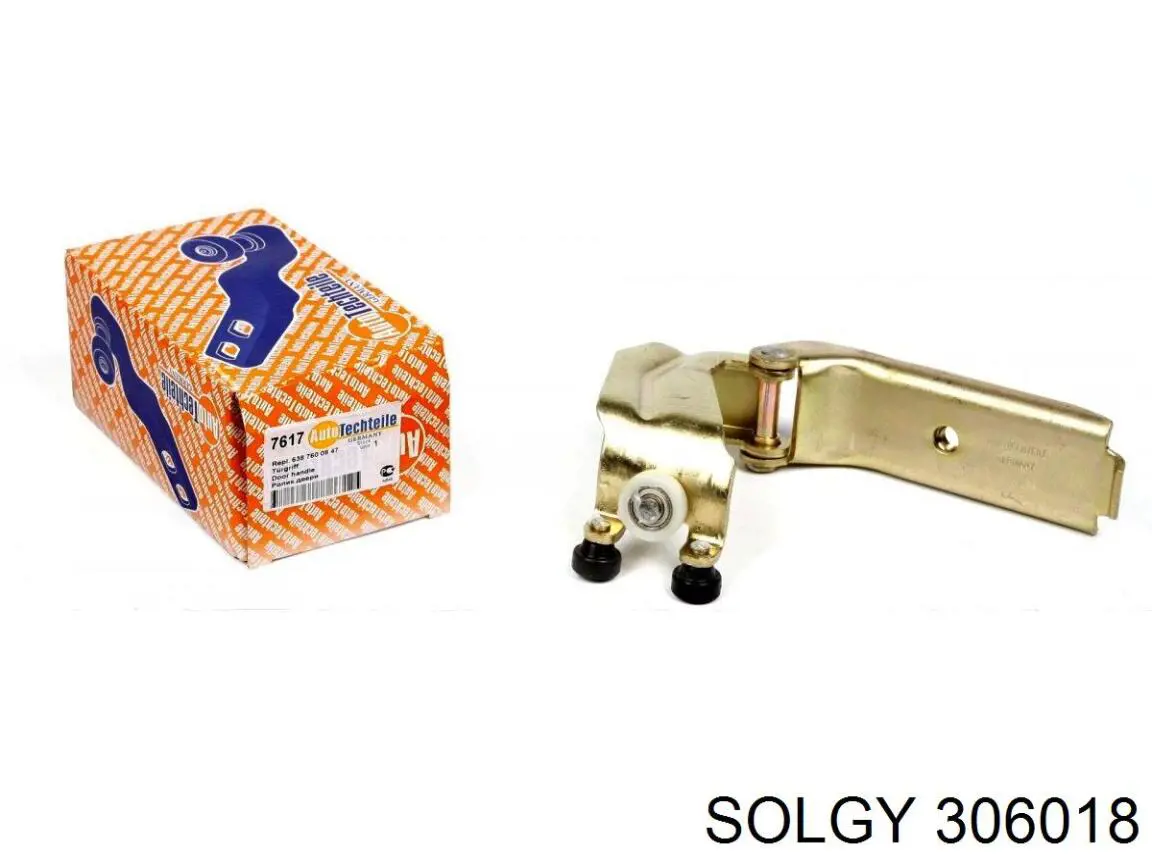 Ролик двері бічної/зсувної, правий центральний Solgy 306018