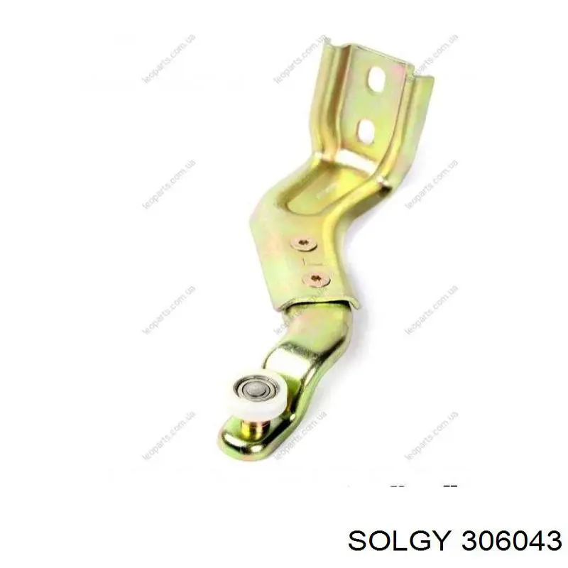 Ролик двері бічної/зсувної, лівий нижній Solgy 306043 ціна, від 11.66 USD