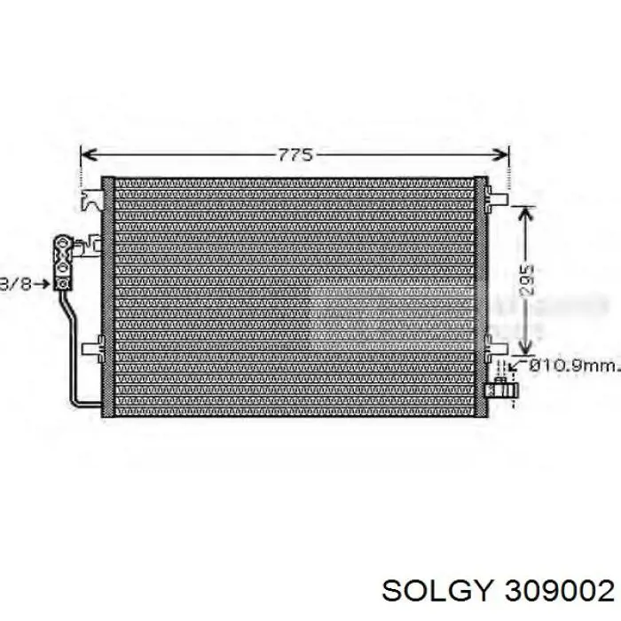 309002 Solgy Конденсатор