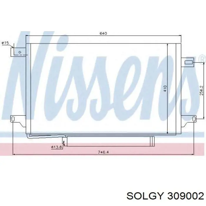 Конденсатор кондиціонера Solgy 309002 ціна, від 82.52 USD