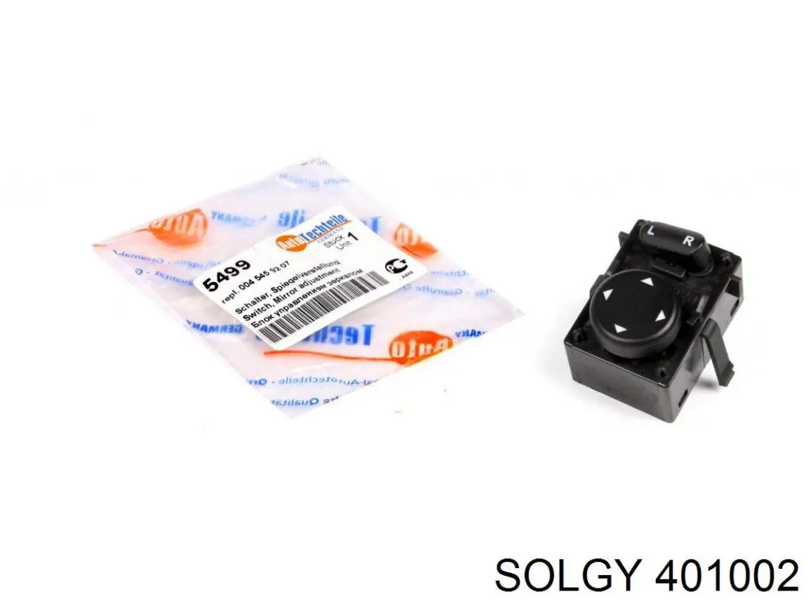 Центральна кнопка підйомника стекол Solgy 401002 ціна, від 6.98 USD