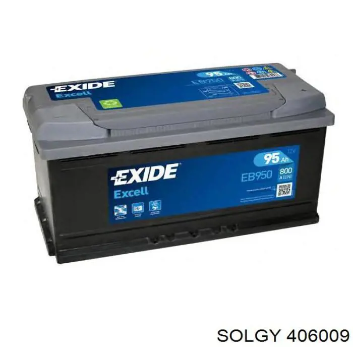 Купити 406009 Solgy Автомобільна батарея