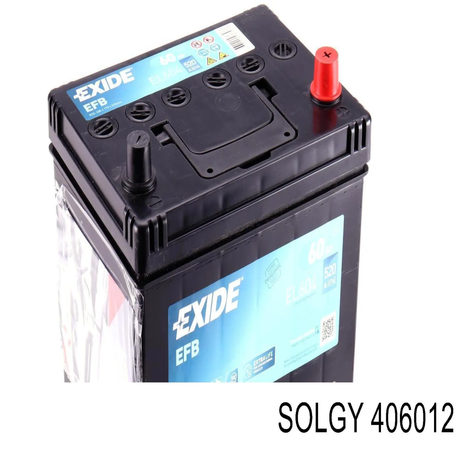 406012 Solgy акумуляторна батарея, акб