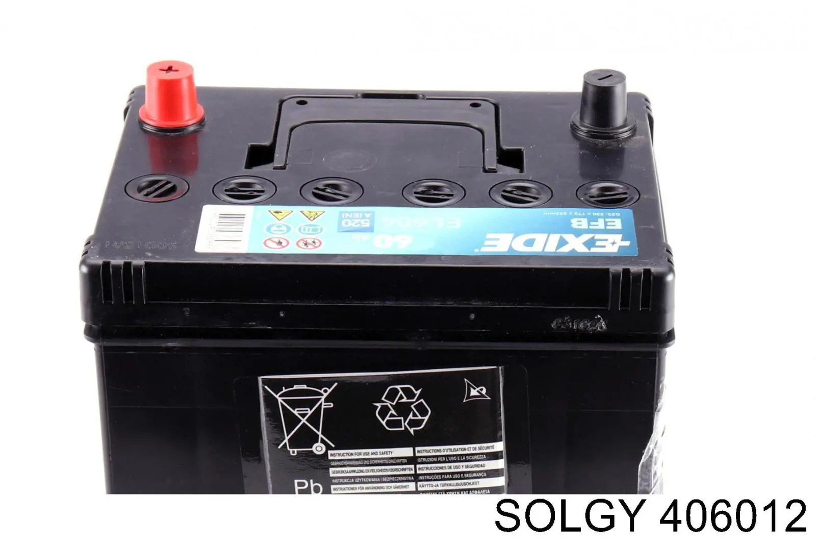 Батарея акумуляторна Solgy 406012 ціна, від 69.83 USD