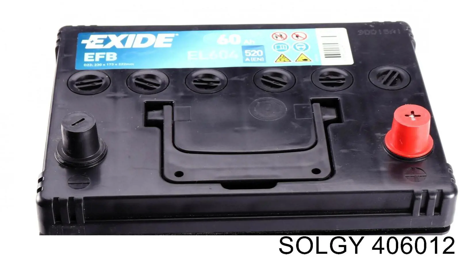 Купити 406012 Solgy Автомобільна батарея