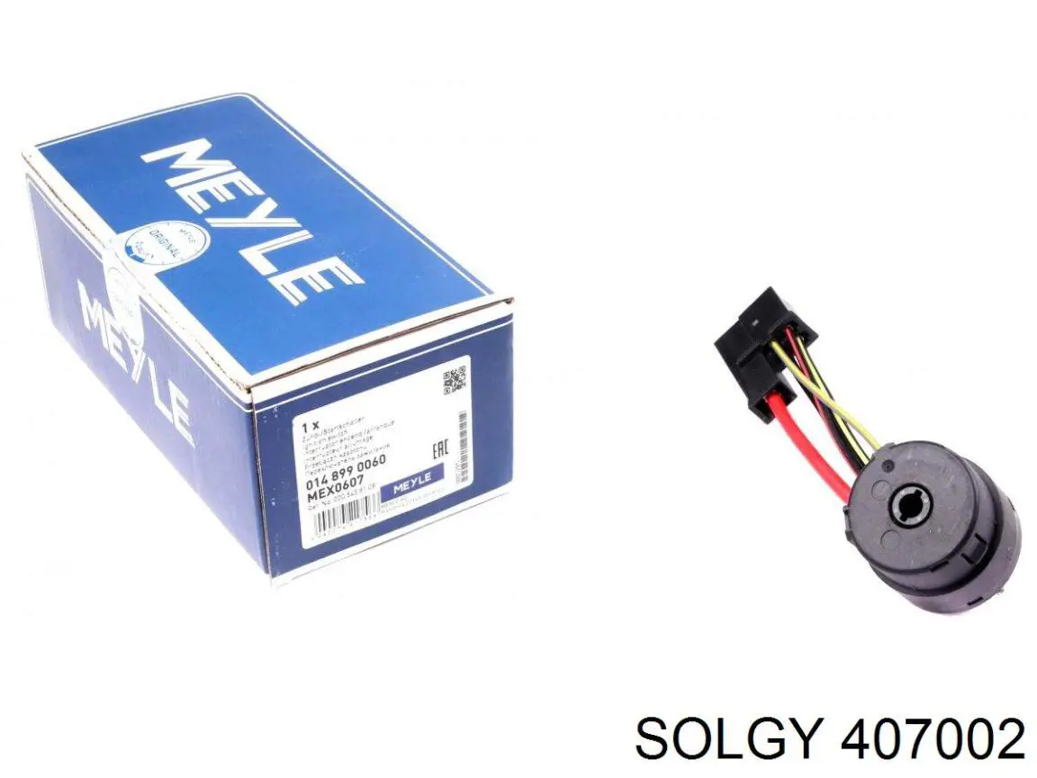 Замок запалювання, контактна група 407002 Solgy