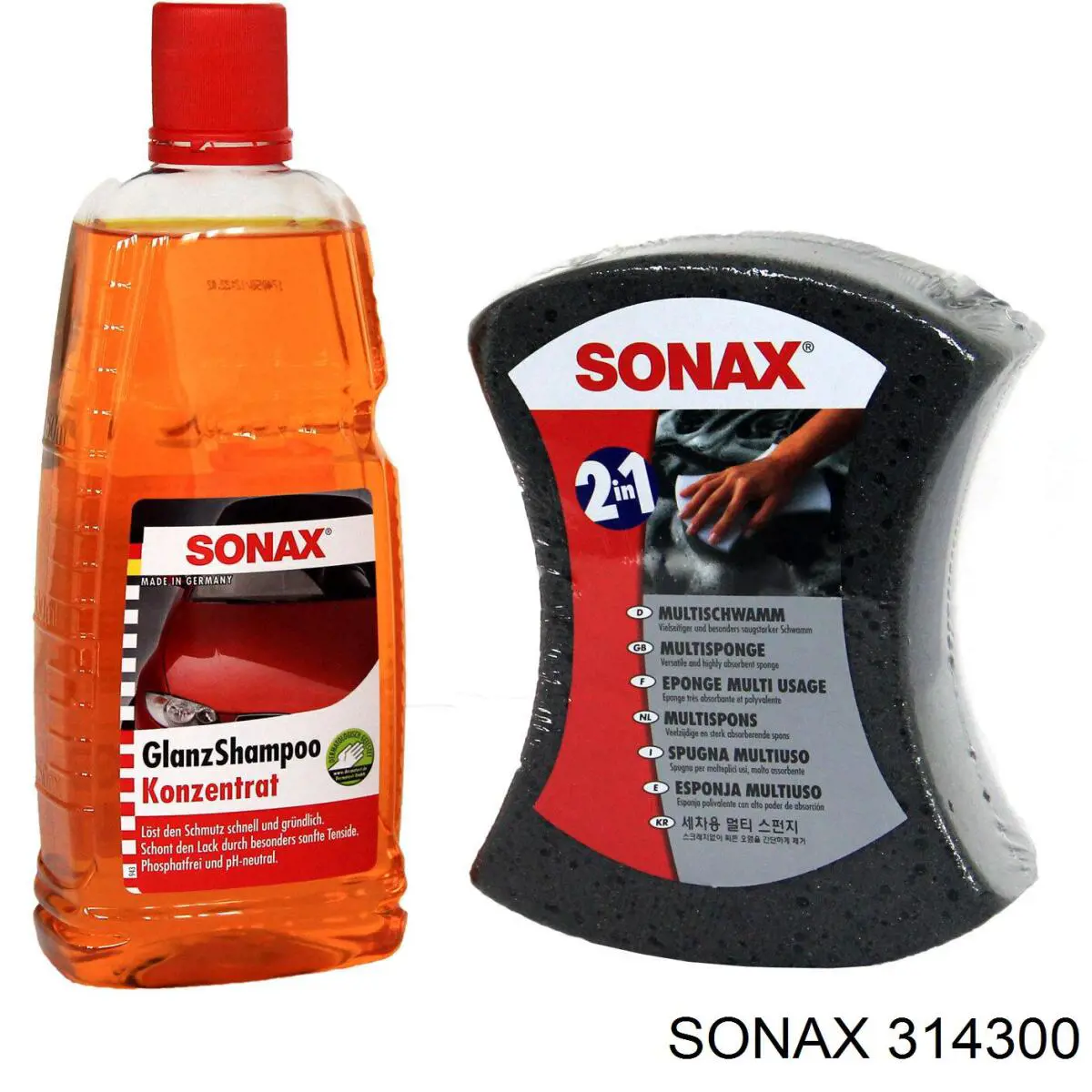 Шампунь автомобільний 314300 Sonax