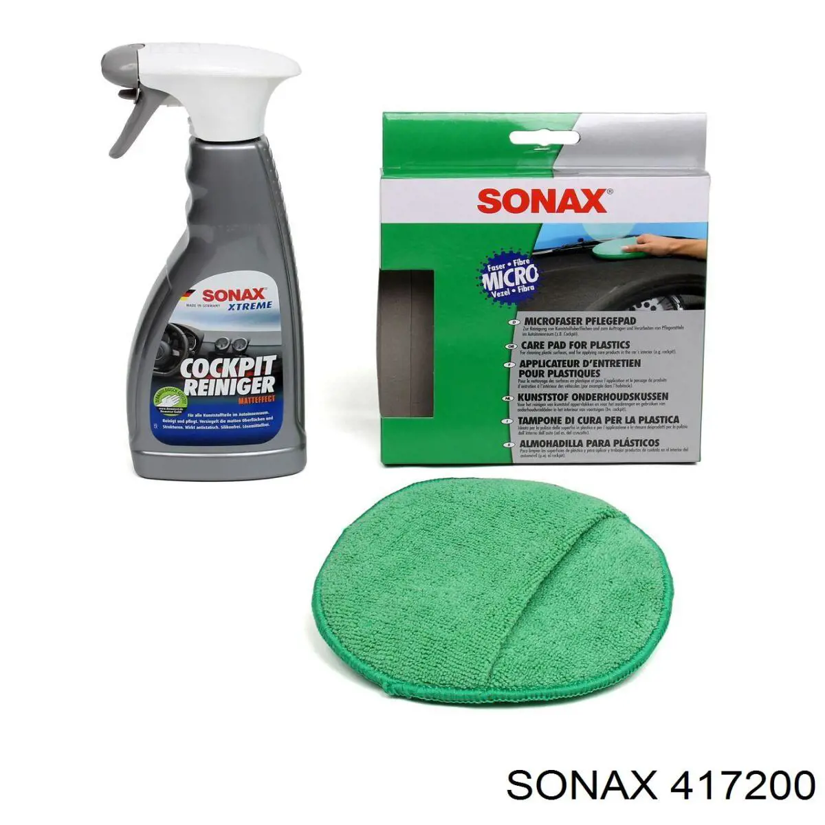 Купити 417200 Sonax Губка для догляду за пластиком