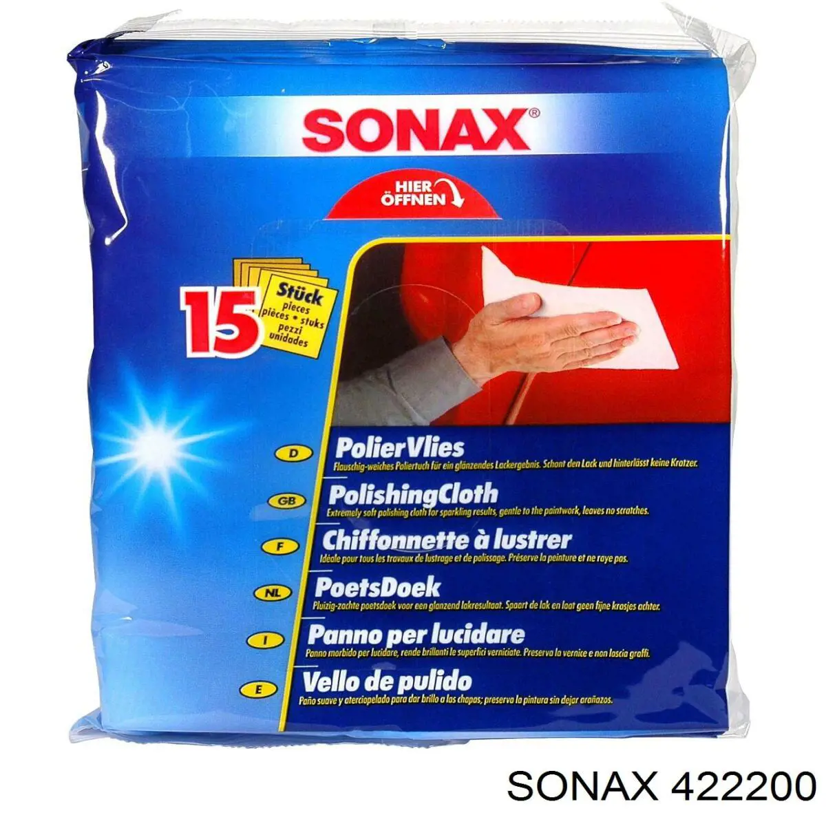 Купити 422200 Sonax Серветка
