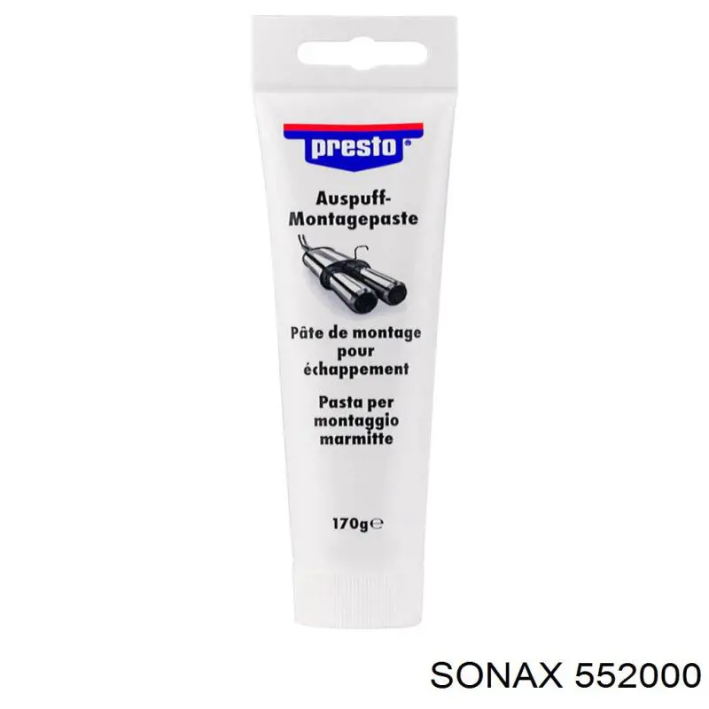 Герметик вихлопної (випускної) системи Sonax 552000 ціна, від 4.59 USD