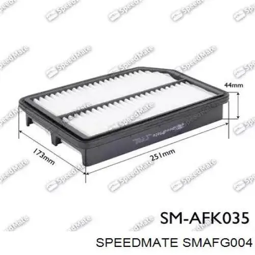 Фільтр повітряний SMAFG004 Speedmate