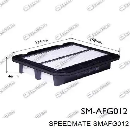 Елемент повітряного фільтра Speedmate SMAFG012 ціна, від 3.96 USD