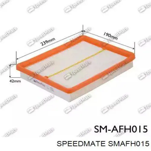 SMAFH015 Speedmate Повітряний фільтр двигуна