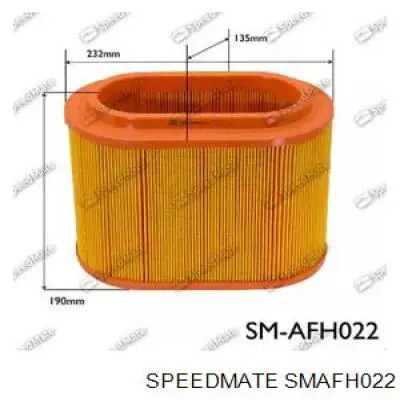 Фільтр повітряний SMAFH022 Speedmate