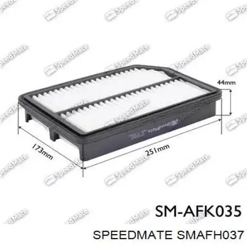 Елемент повітряного фільтра Speedmate SMAFH037 ціна, від 5.41 USD