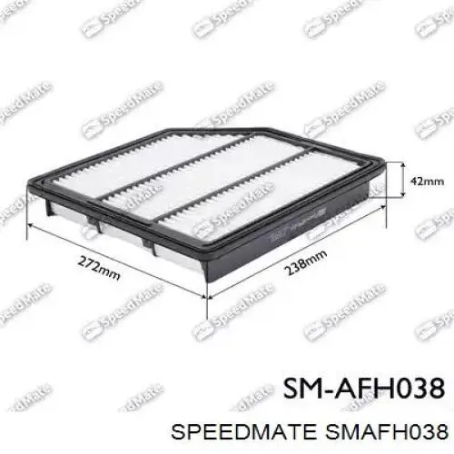 SMAFH038 Speedmate Повітряний фільтр двигуна