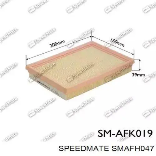 Елемент повітряного фільтра Speedmate SMAFH047 ціна, від 5.27 USD