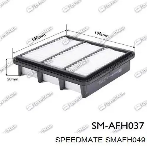 Елемент повітряного фільтра Speedmate SMAFH049 ціна, від 6.47 USD