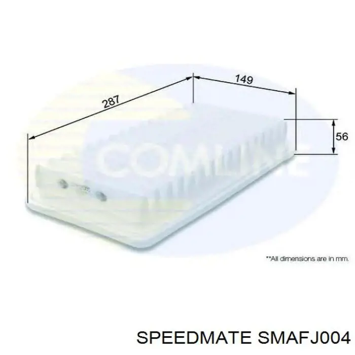 Фільтр повітряний SMAFJ004 Speedmate