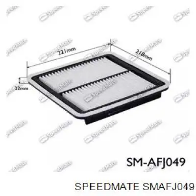 Фільтр повітряний SMAFJ049 Speedmate