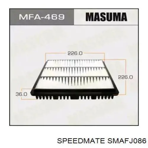 Повітряний фільтр SMAFJ086 Speedmate