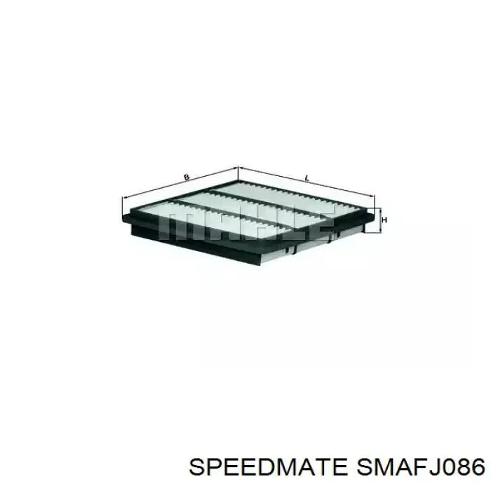 Фільтр повітряний Speedmate SMAFJ086