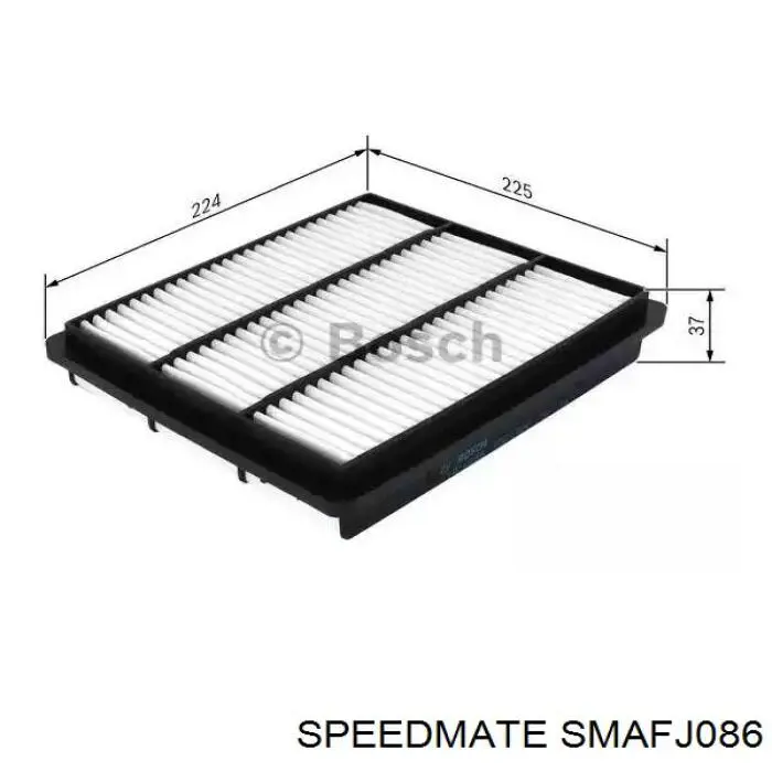 Елемент повітряного фільтра Speedmate SMAFJ086 ціна, від 4.70 USD