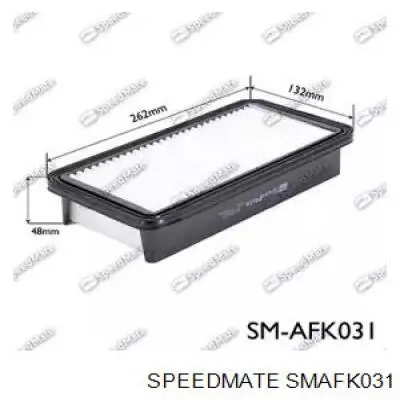 Елемент повітряного фільтра Speedmate SMAFK031 ціна, від 4.54 USD
