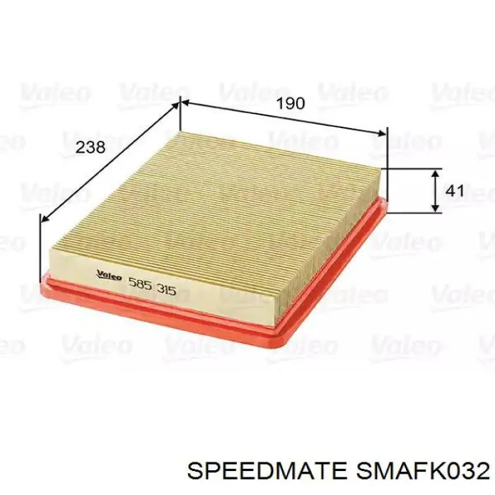 Купити SMAFK032 Speedmate Автомобільний фільтр повітря