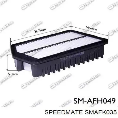 Повітряний фільтр SMAFK035 Speedmate