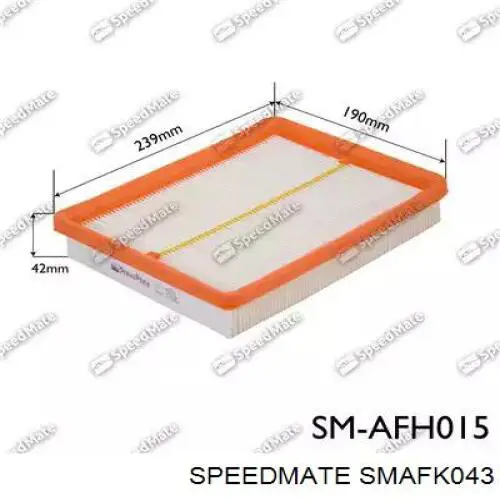 SMAFK043 Speedmate Повітряний фільтр двигуна