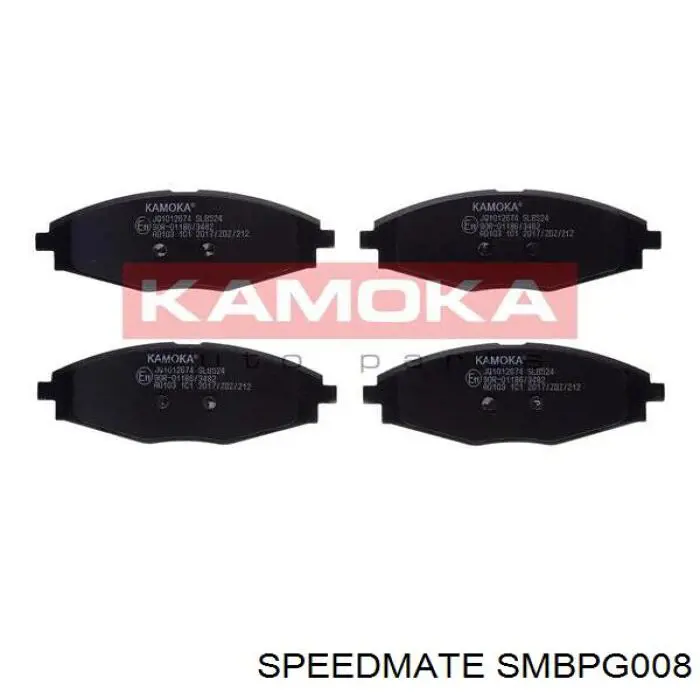 Гальмівні колодки Speedmate SMBPG008 ціна, від 10.53 USD
