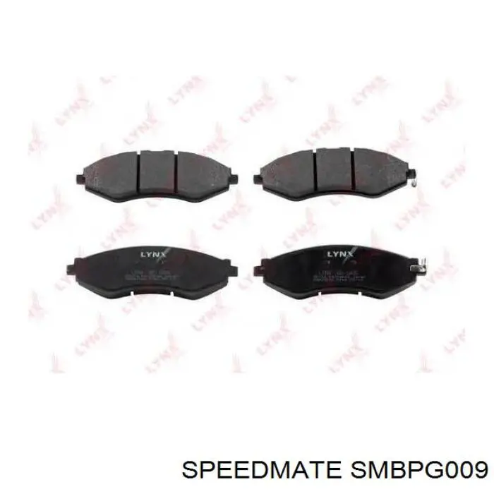 SMBPG009 Speedmate Передні гальмівні колодки