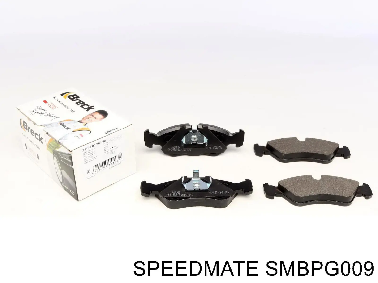 Тормозні колодки Speedmate SMBPG009