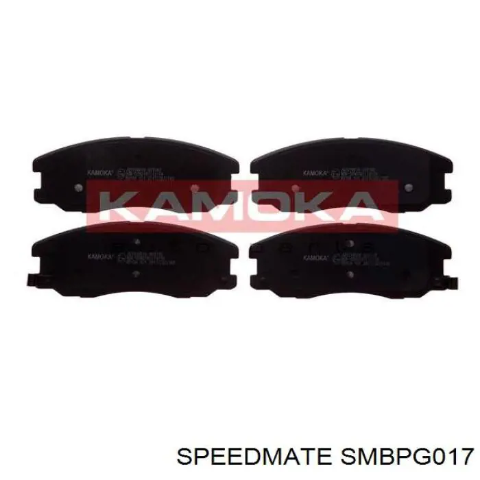 SMBPG017 Speedmate Передні гальмівні колодки