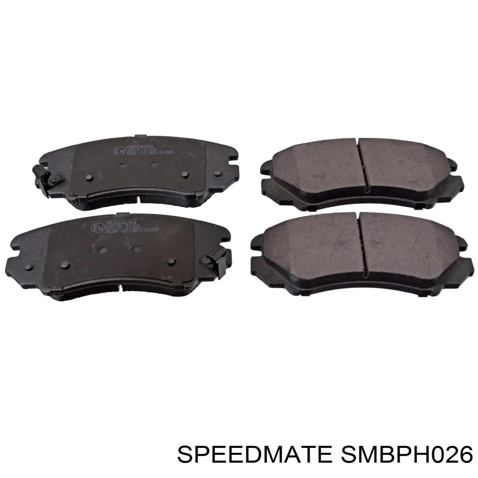 SMBPH026 Speedmate Передні гальмівні колодки