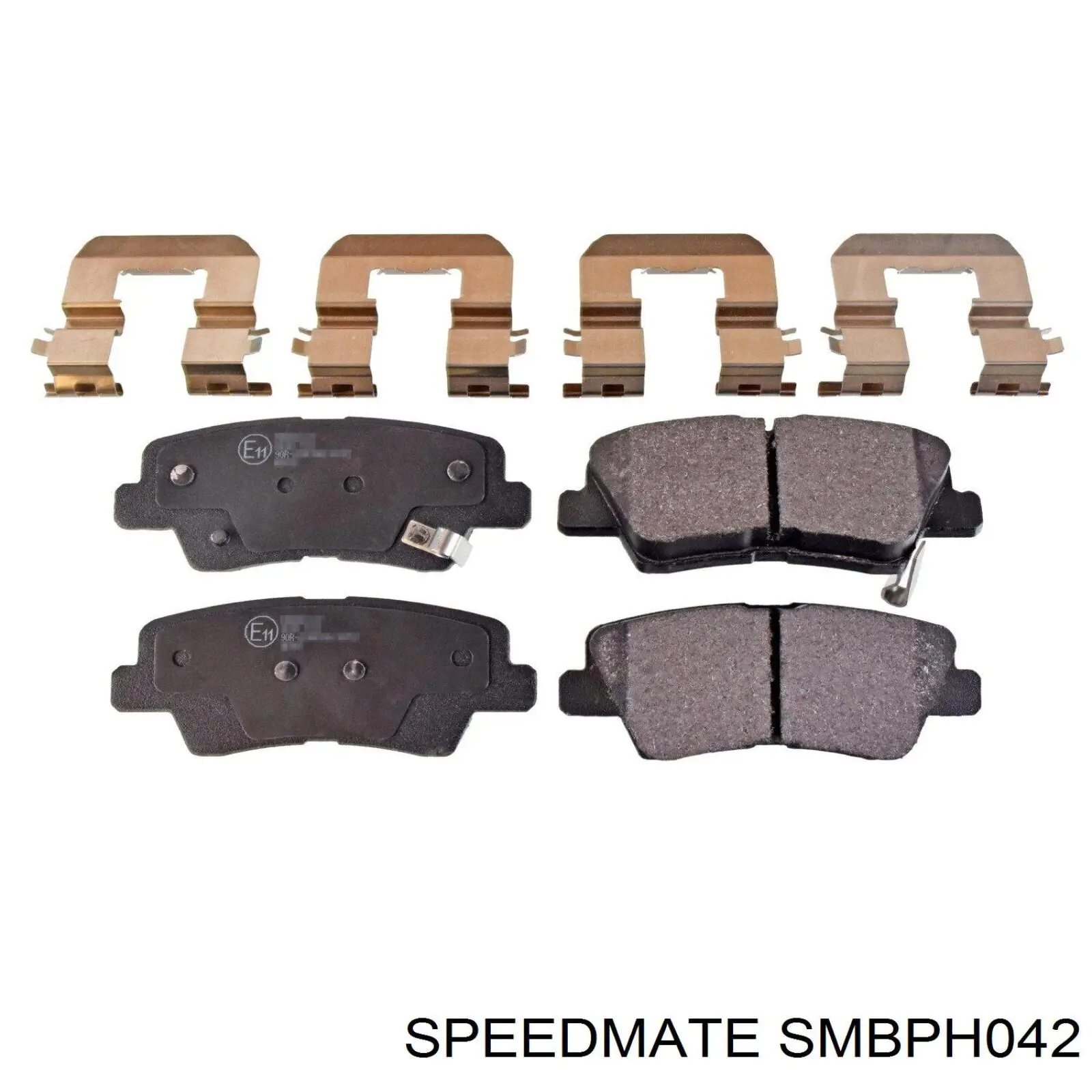 Задні гальмівні колодки Speedmate SMBPH042 ціна, від 19.73 USD