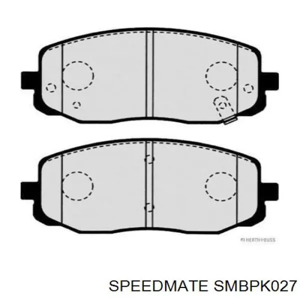 Тормозні колодки Speedmate SMBPK027