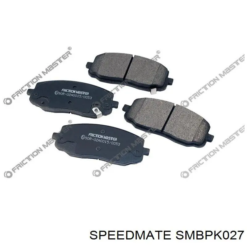 Передні тормозні колодки SMBPK027 Speedmate