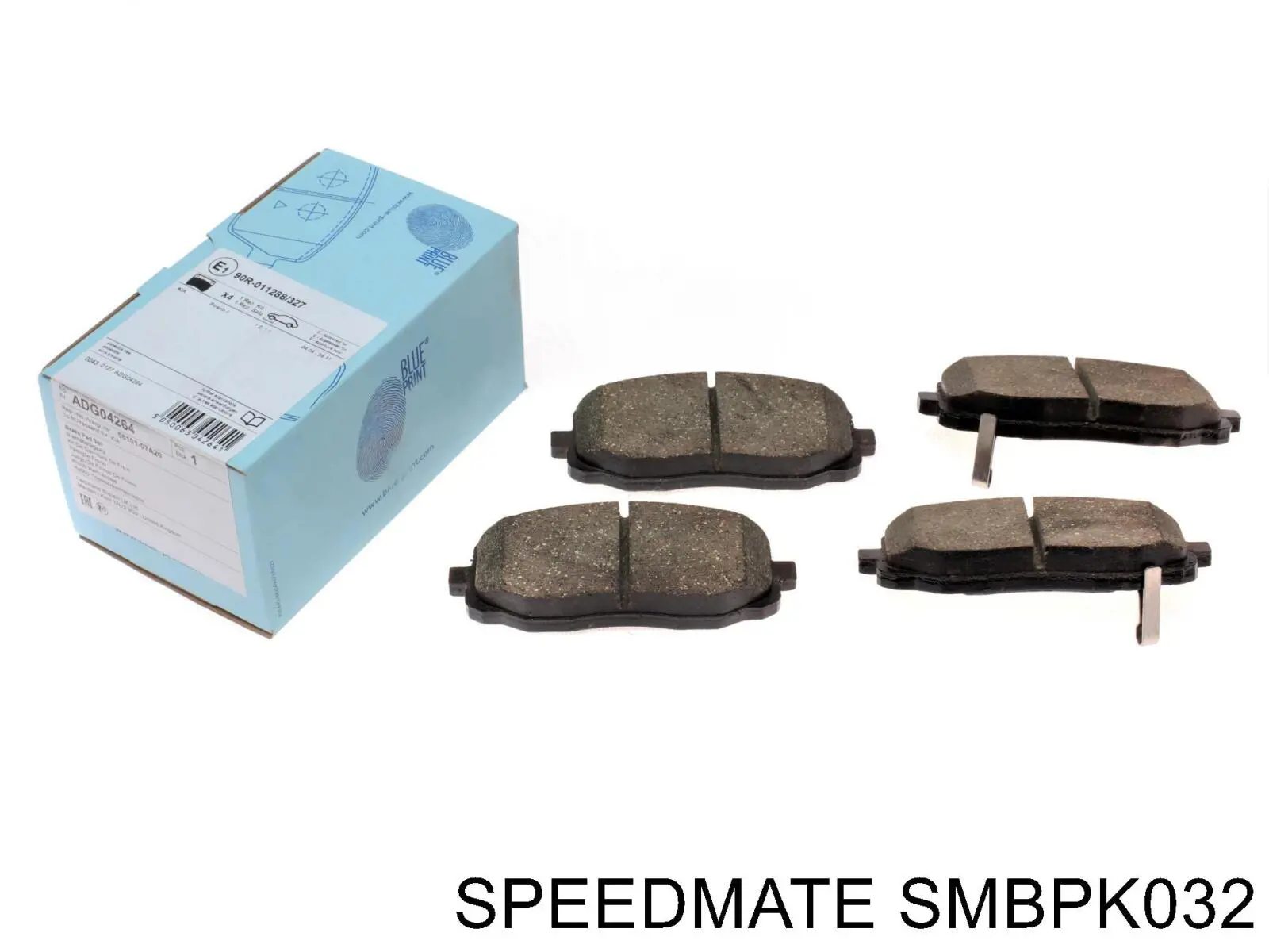 Задні гальмівні колодки Speedmate SMBPK032 ціна, від 15.68 USD