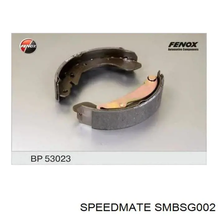 Колодки гальмові задні, барабанні Speedmate SMBSG002 ціна, від 11.49 USD