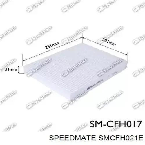 Купити SMCFH021E Speedmate Фільтр салону вугільний