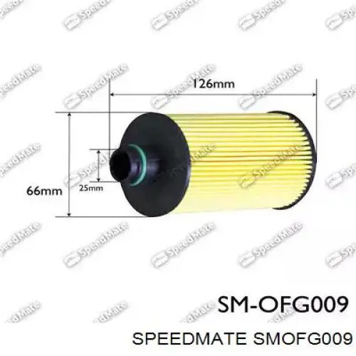 Фільтр масляний SMOFG009 Speedmate