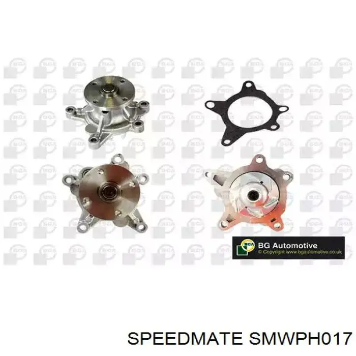 SMWPH017 Speedmate Насос охолодження