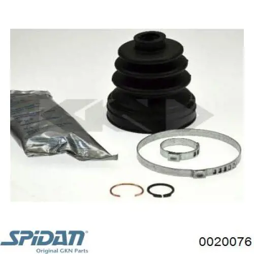 Пильник ШРУСа зовнішній 0020076 GKN-Spidan