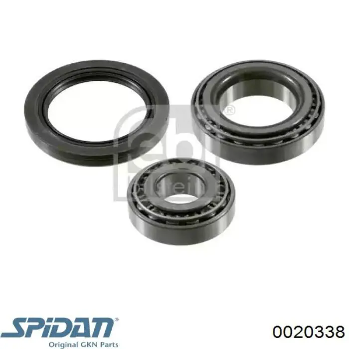 ШРУС зовнішній передній 0020338 GKN-Spidan