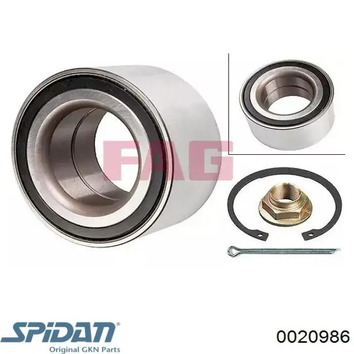 Граната колісна GKN-Spidan 0020986 ціна, від 34.17 USD